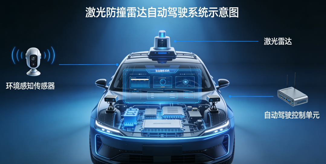 当汽车有了“第三只眼”：激光雷达如何让防撞不再是难题