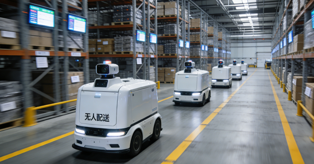 无人车工厂配送