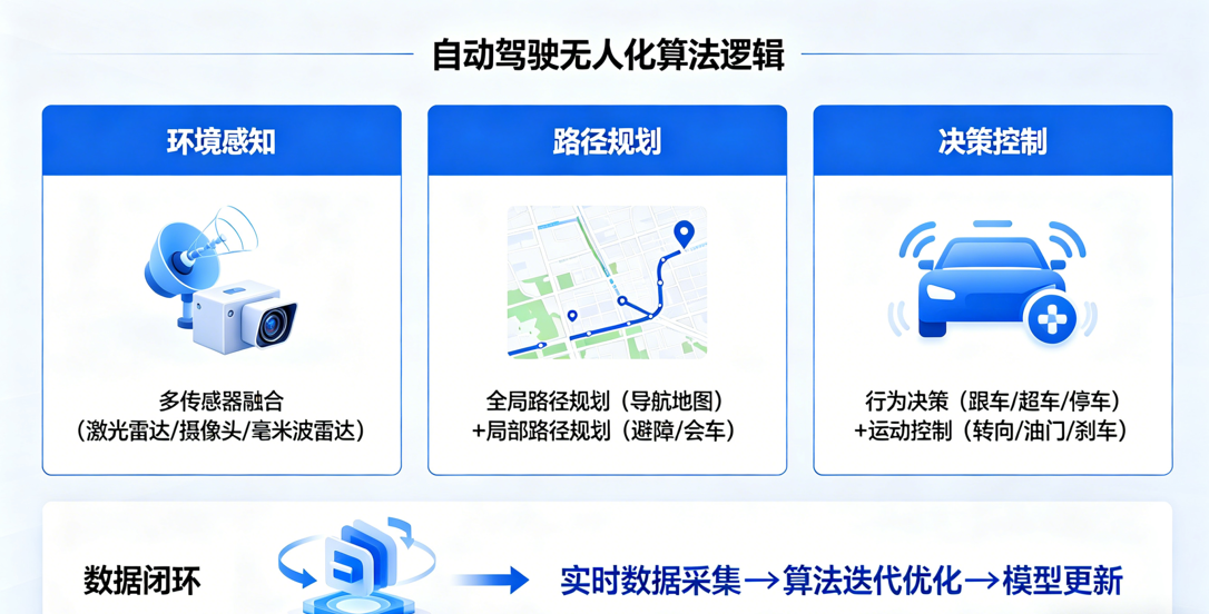 无人驾驶算法逻辑