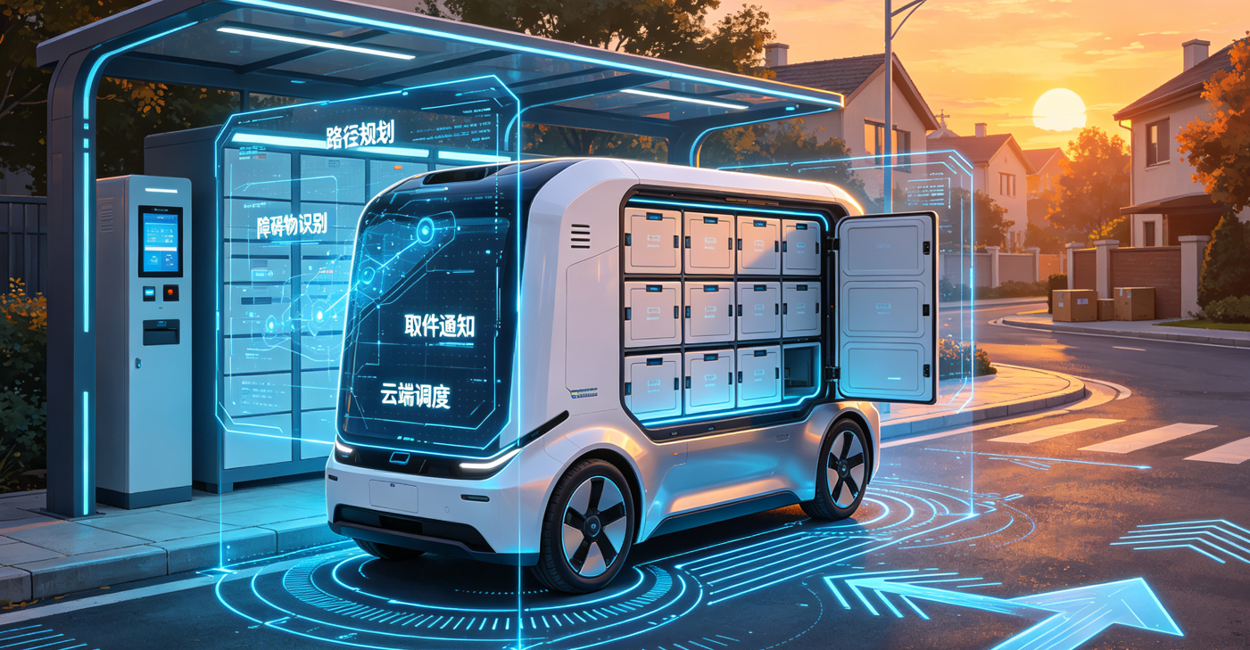 低速无人车迈入放量期：多城部署超1.6万台，车载通信成规模化“隐形基建”