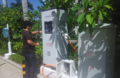 四信全网通路由器成功应用于海南地区充电桩